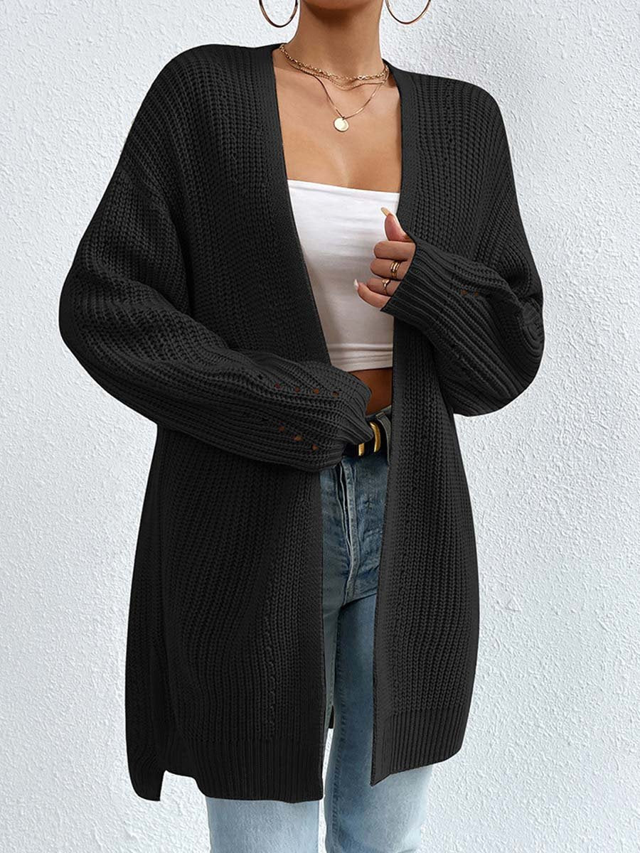 Iris Women's Oversized Cardigan - full-length view