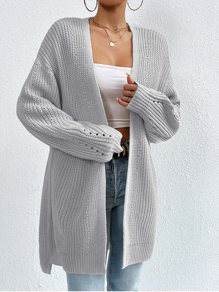 Iris Women's Oversized Cardigan - flat lay