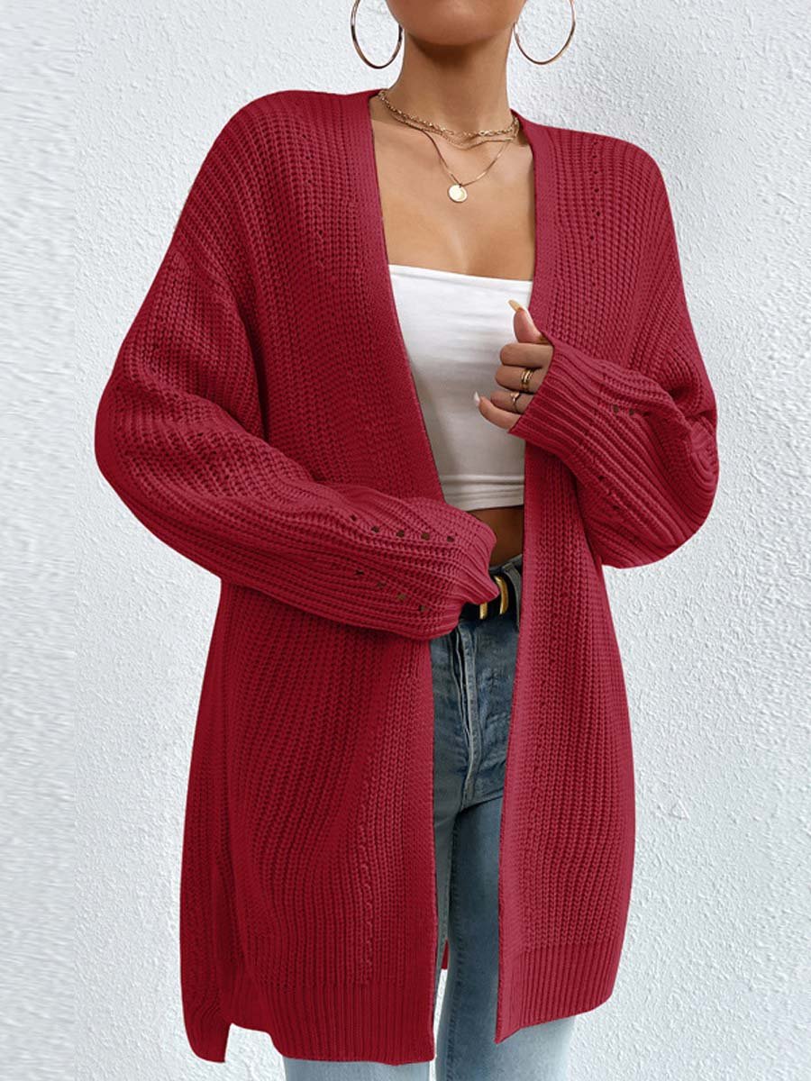 Iris Women's Oversized Cardigan - styled view