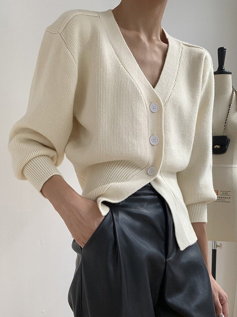 Mabel Women's Cardigan | Cropped, V-neck