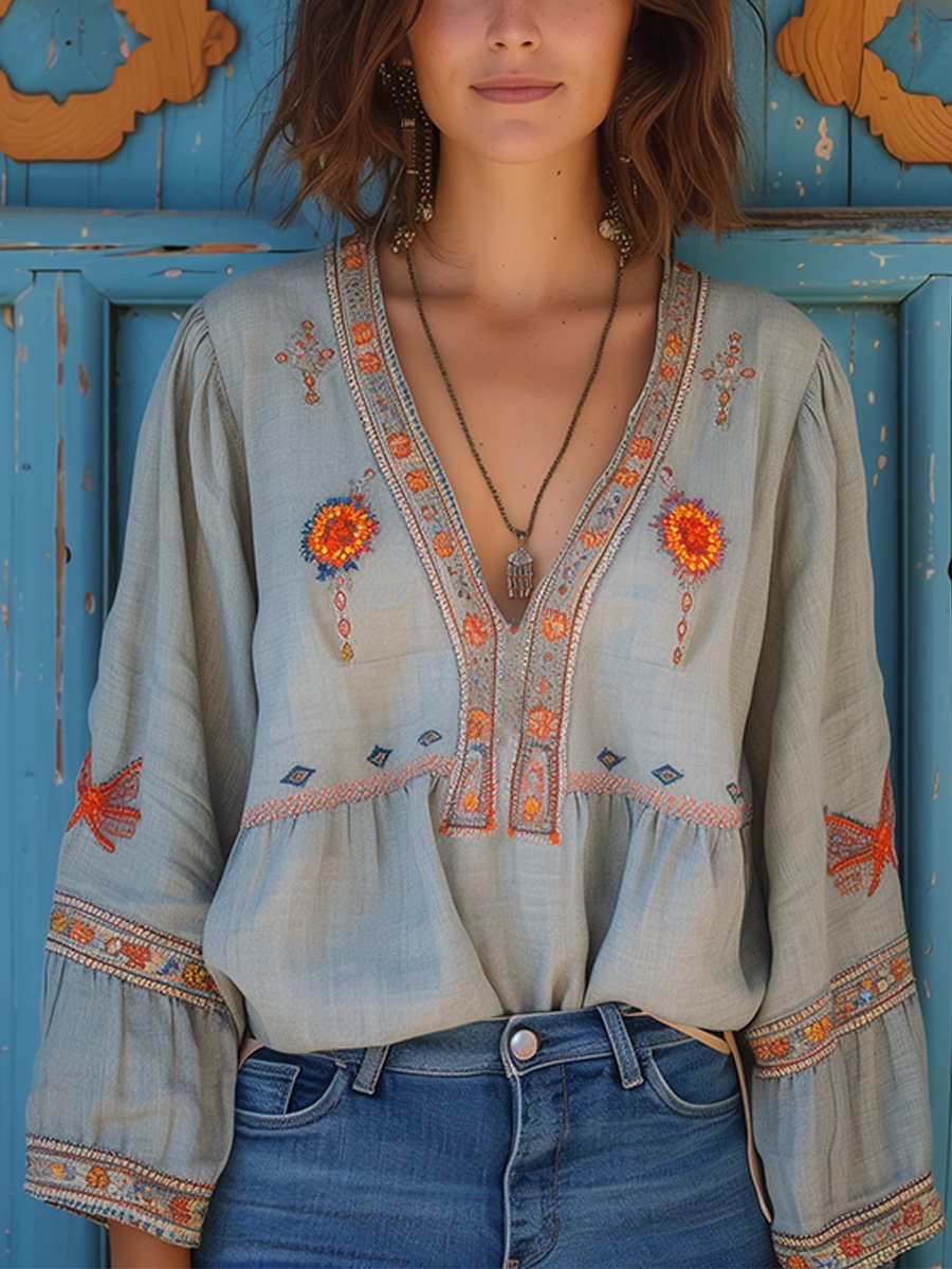 Anaïs Women's Blouse - front view