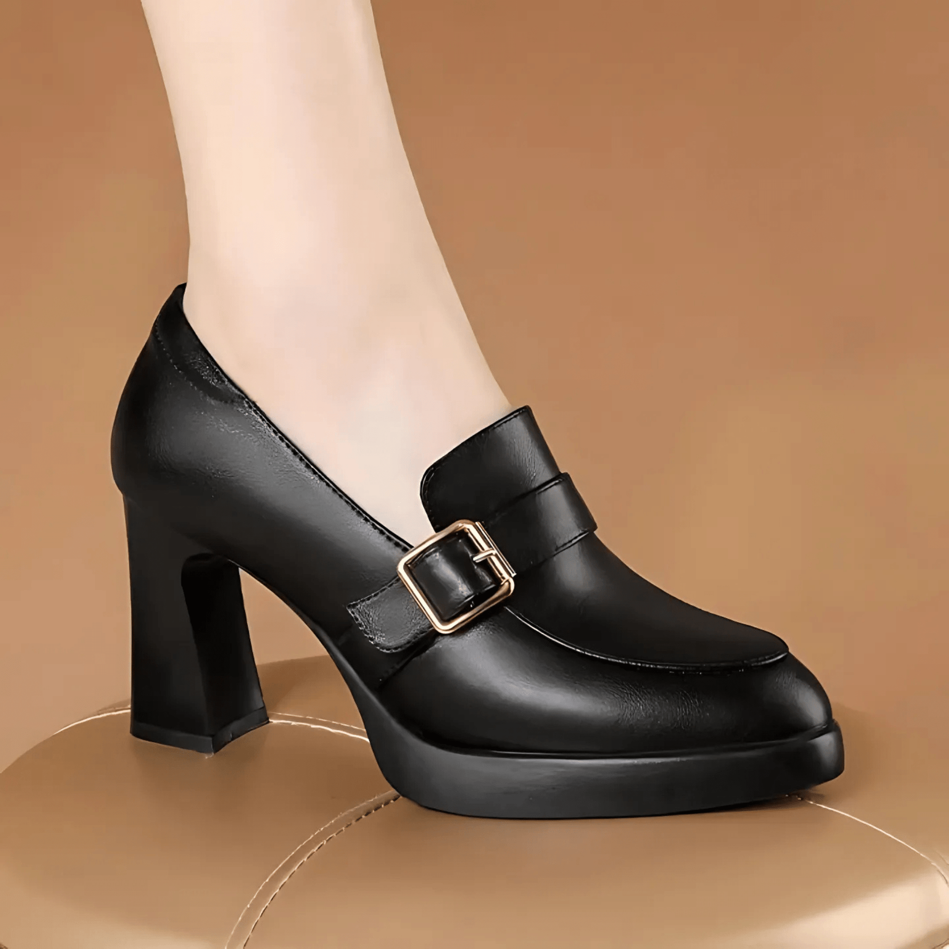 Eloise Women's Platform Loafers - front view
