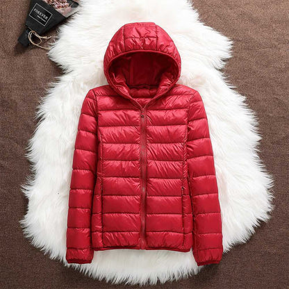 Selma Women's Quilted Puffer Jacket - full-length view