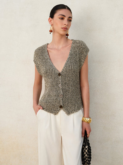 Cleo Women's Vest - styled view