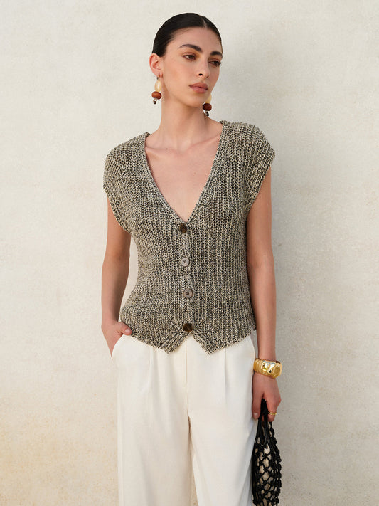 Cleo Women's Vest - styled view