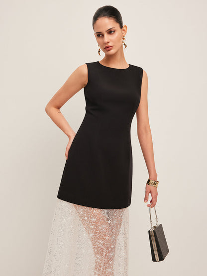 Dahlia Women's Dress - fabric and finish detail