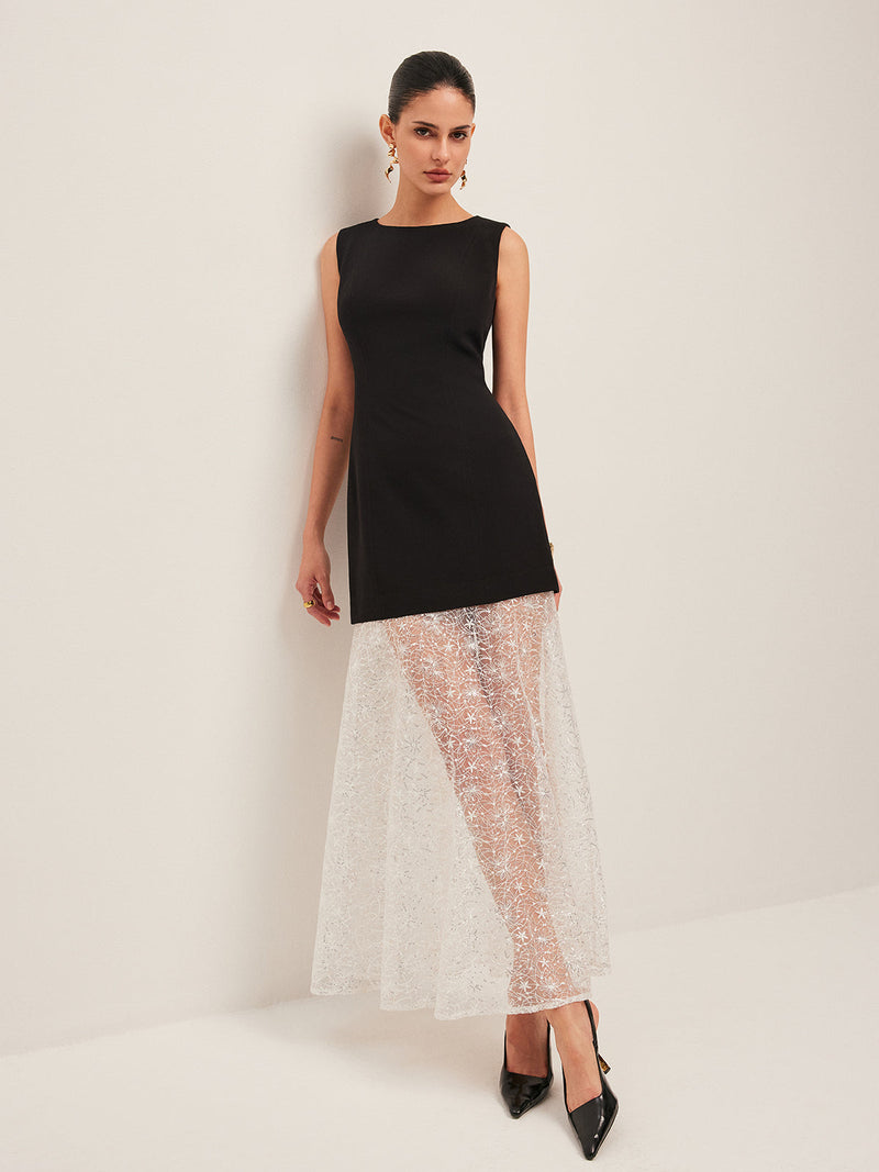 Dahlia Women's Dress - back view