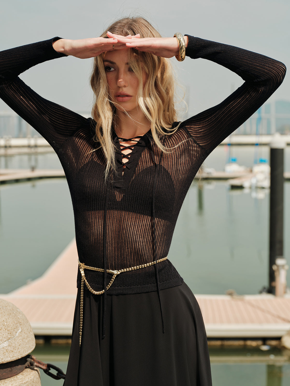 Romy Women's Sweater - front view