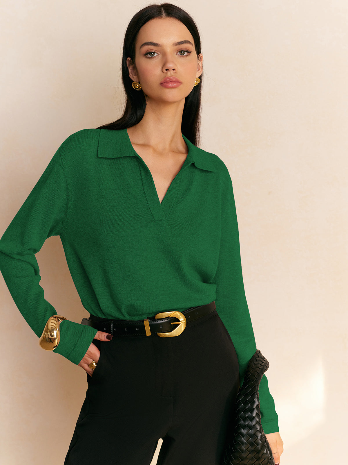 Lila Women's Sweater - styled view