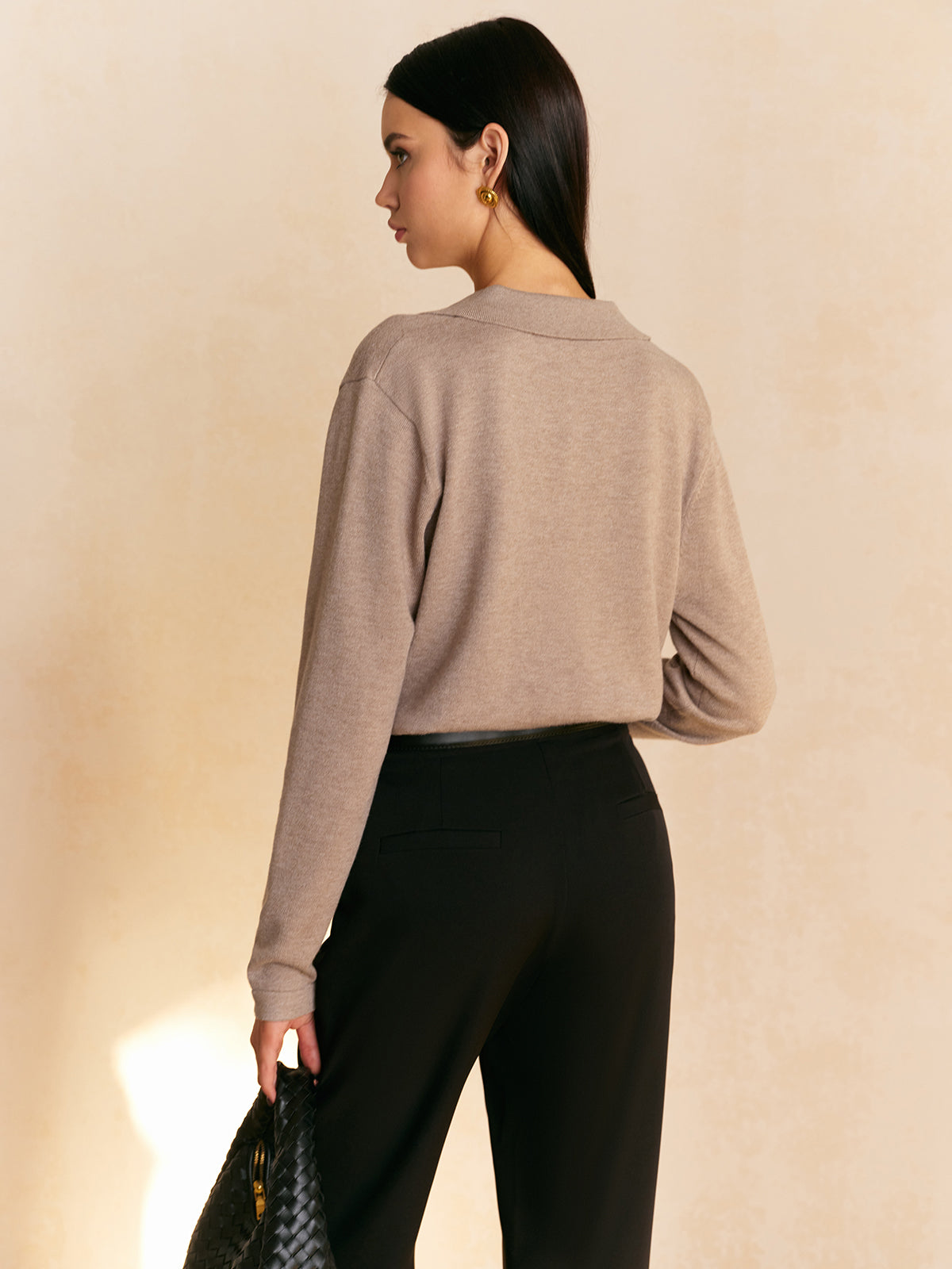Lila Women's Sweater - close-up detail