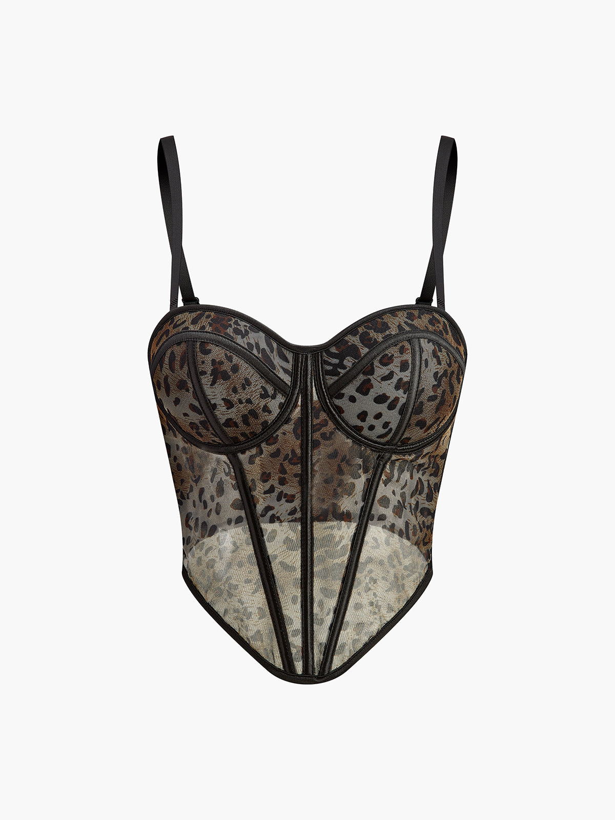Maya Women's Printed Corset Top - front view