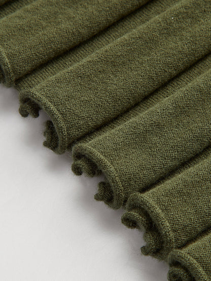 Faye Women's Pleated Sweater - shown in use