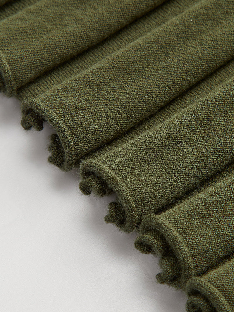 Faye Women's Pleated Sweater - shown in use