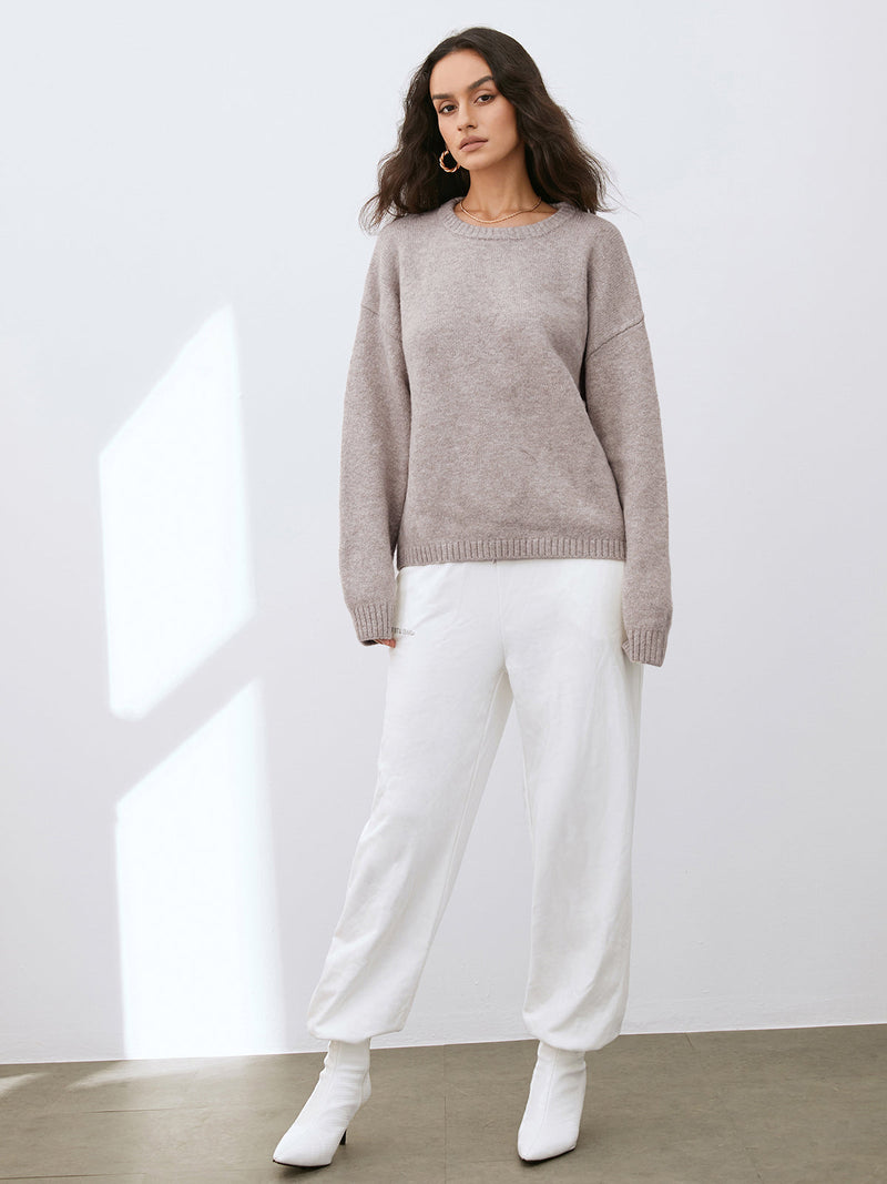 Kira Women's Sweater - fabric and finish detail