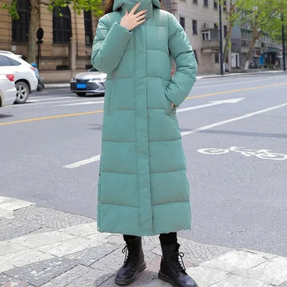 Nell Women's Quilted Coat - back view