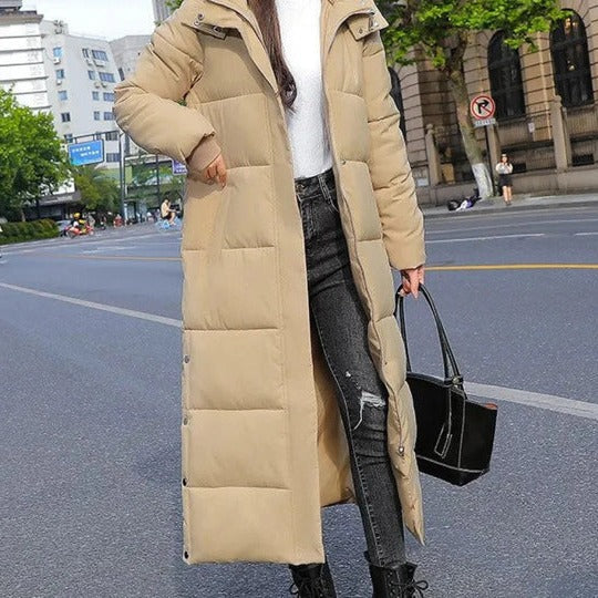 Nell Women's Quilted Coat - front view