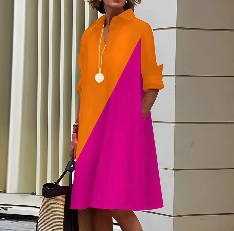 Rosa Women's Midi Dress - back view