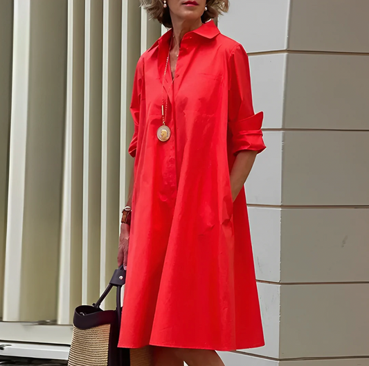 Rosa Women's Midi Dress - front view