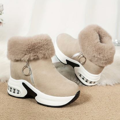 Ulla Women's Platform Boots - styled view