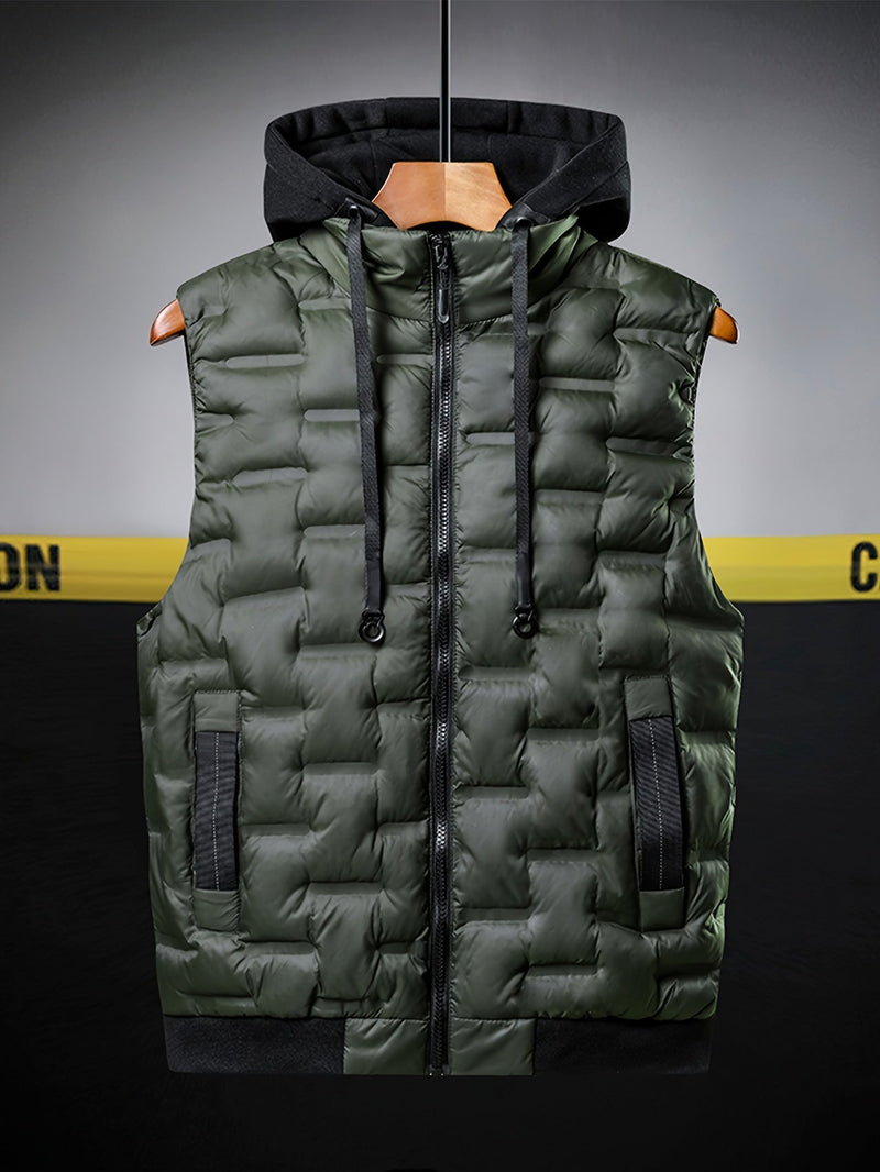 Wren Women's Puffer Jacket | Hooded, Black