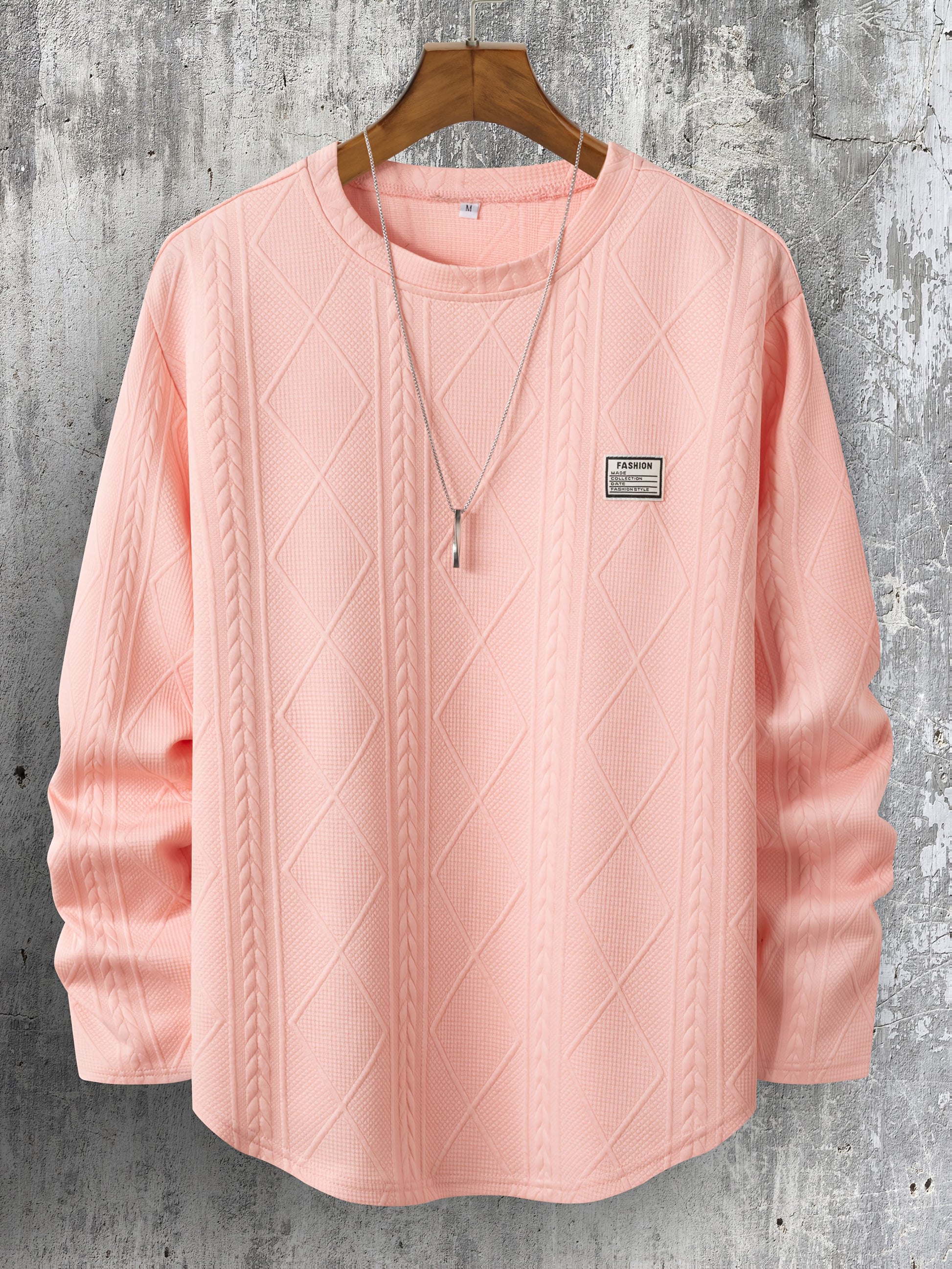 Ava Women's Cable Knit Knit Crewneck - front view