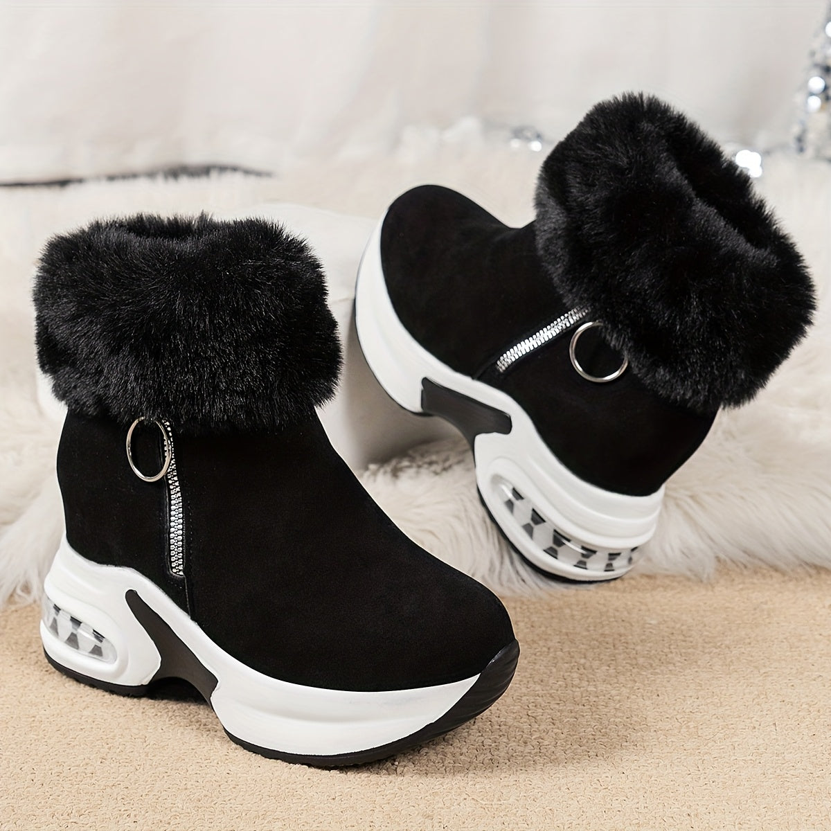 Ulla Women's Platform Boots - front view