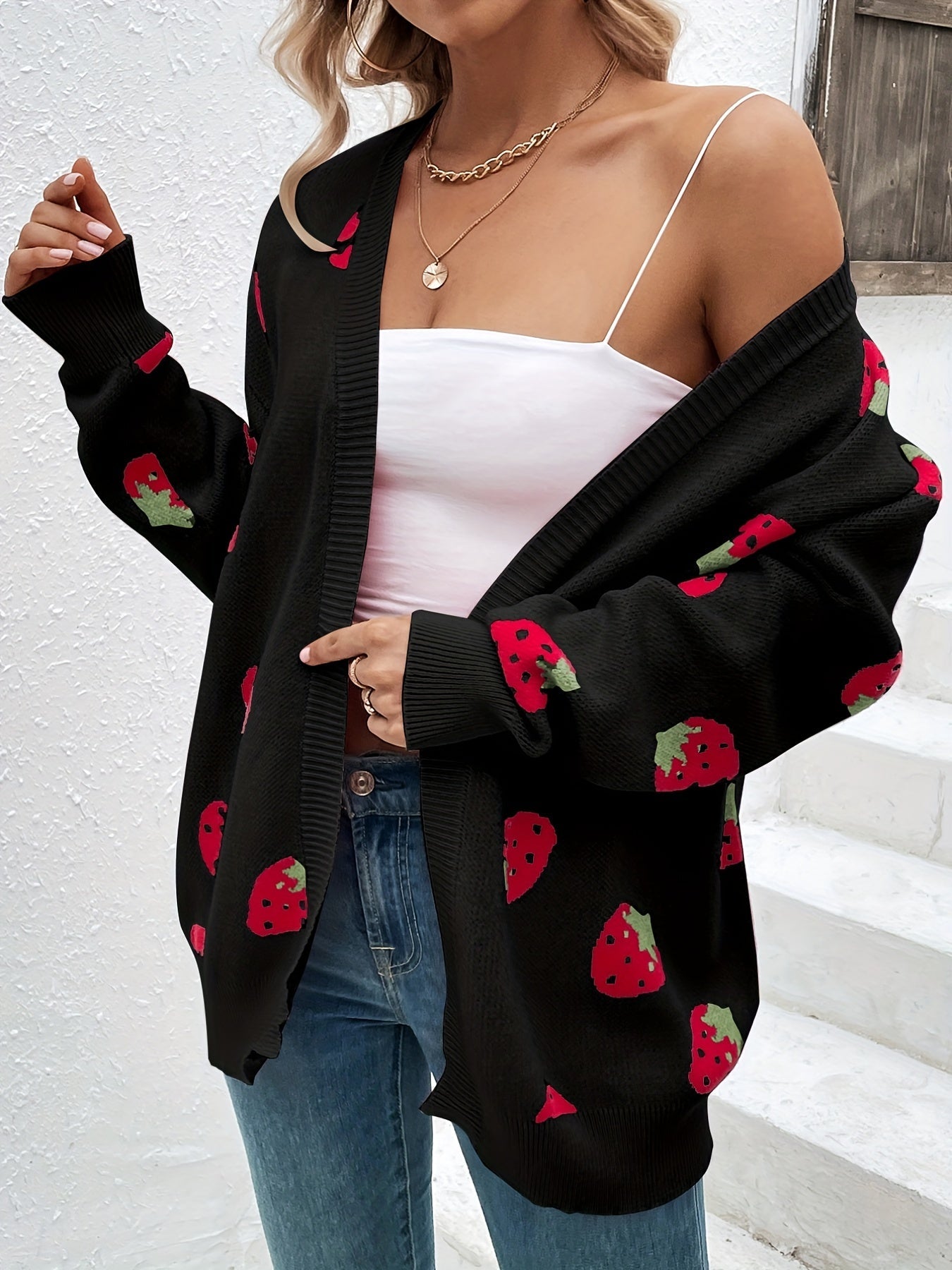 Alba Women's Cardigan - shown in use