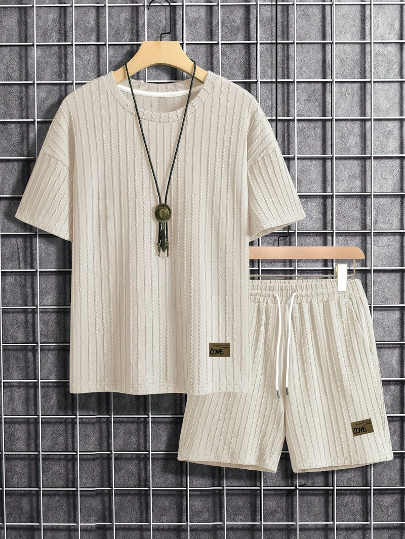 Edith Women's Cable Knit Two-piece Set - styled view