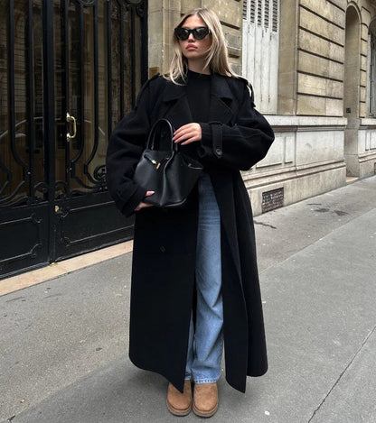 Juno Women's Trench Coat - front view