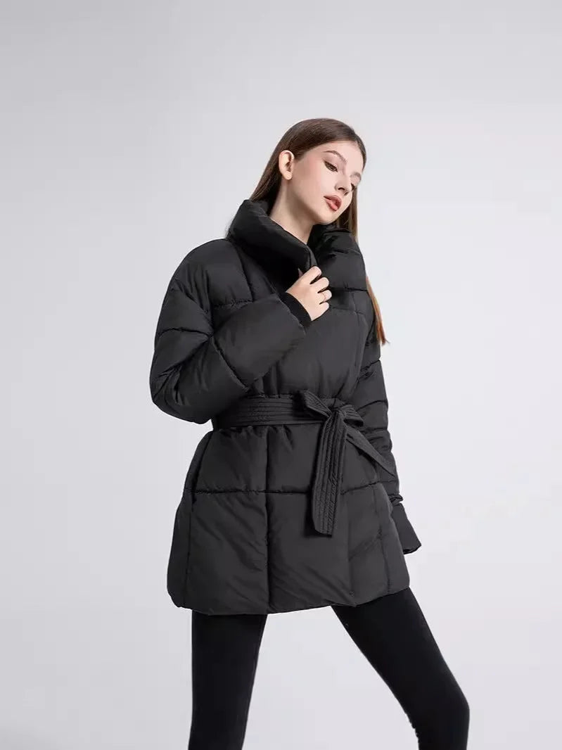 Paloma Women's Coat - fabric and finish detail