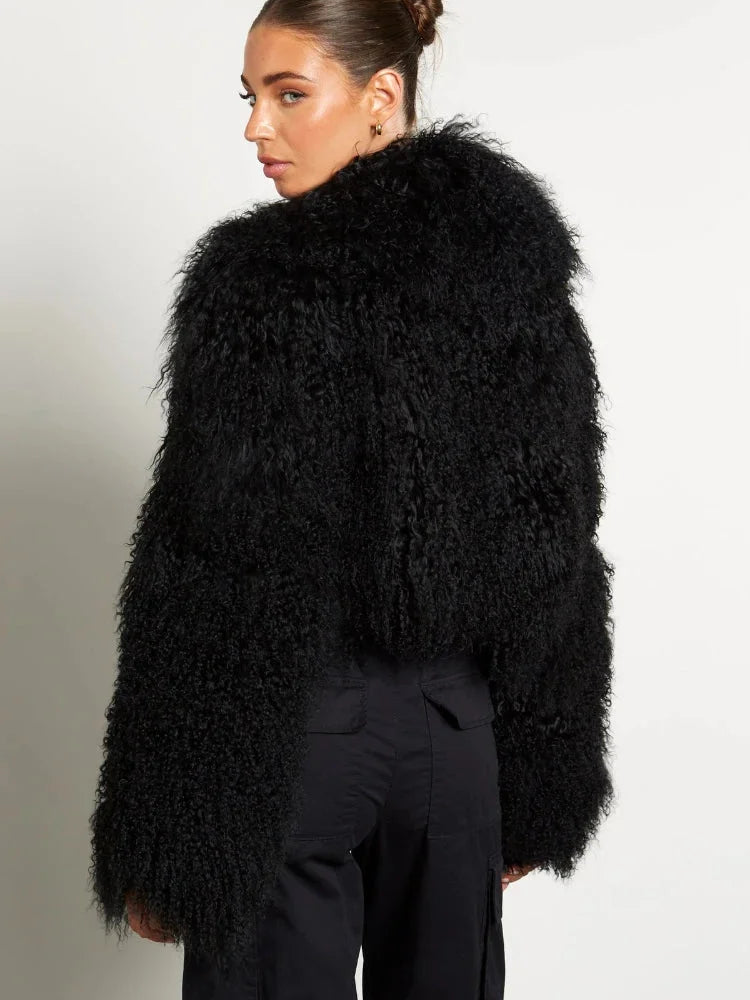 Quinn Women's Coat - fabric and finish detail