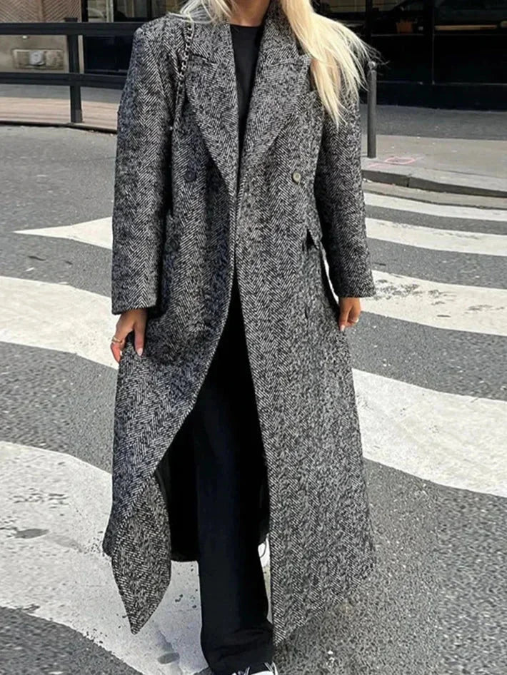 Rowan Women's Coat - fabric and finish detail