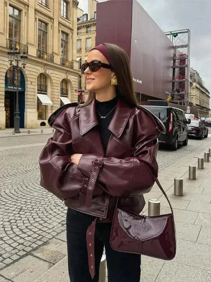 Ruby Women's Trench Coat - front view
