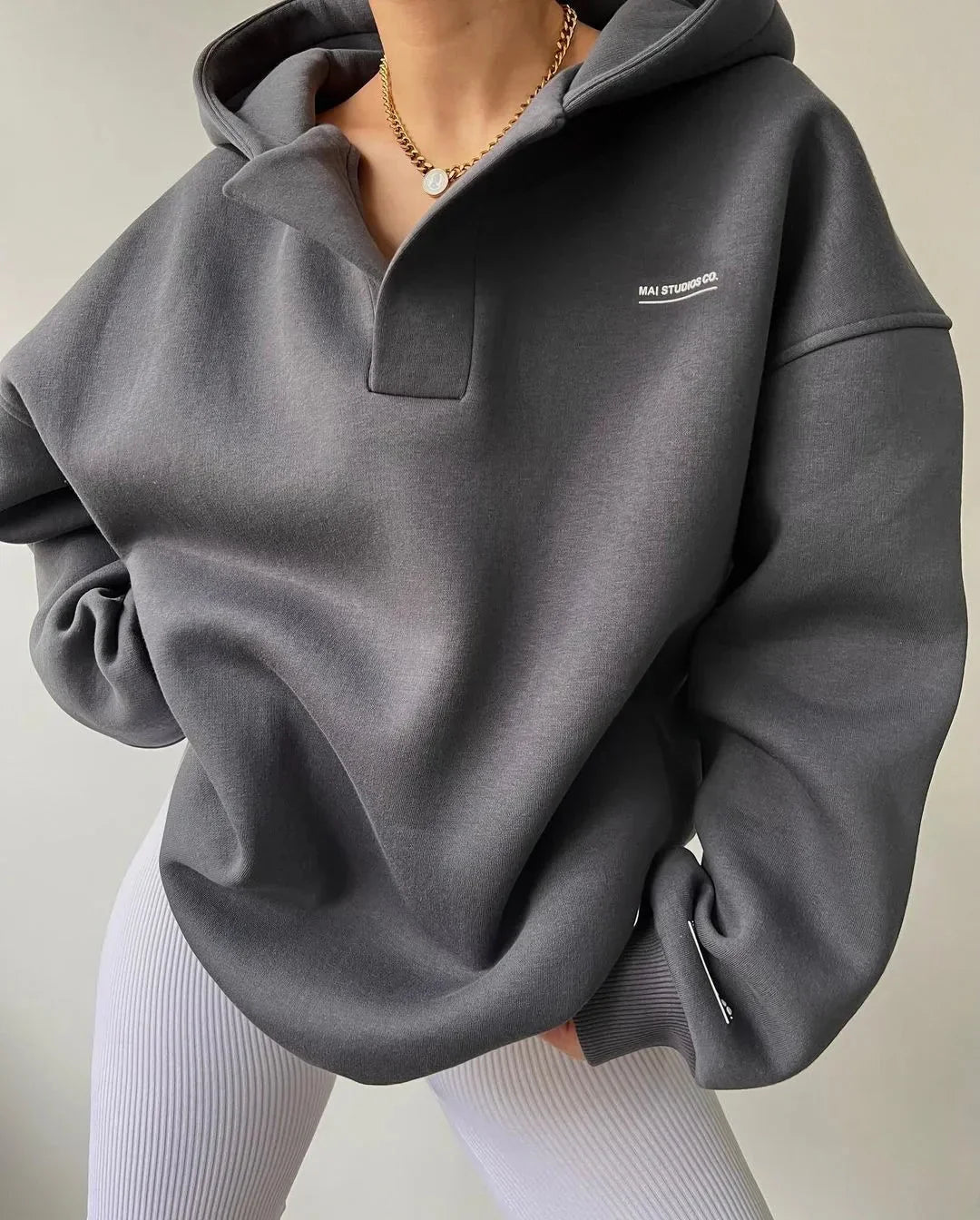 Ottilie Women's Oversized Sweater - back view