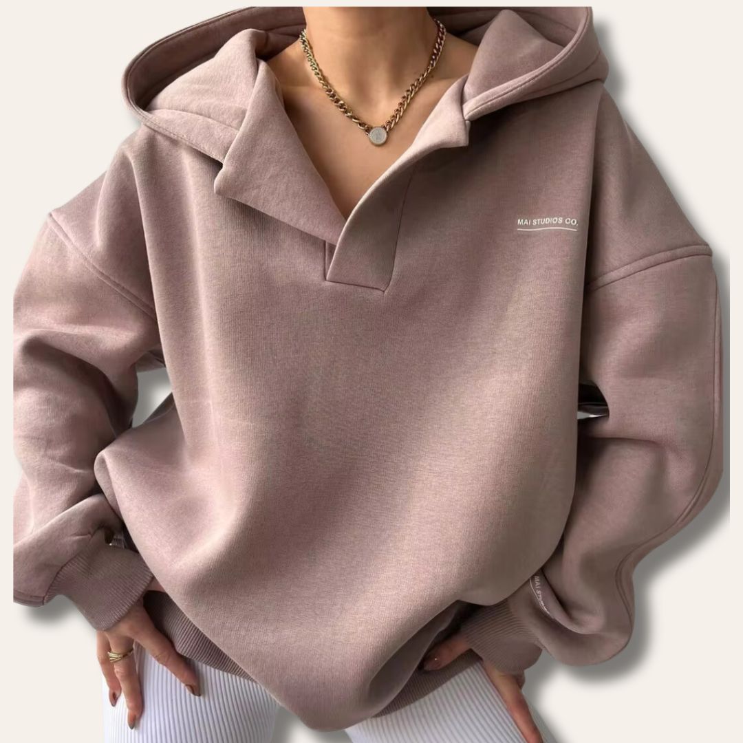 Ottilie Women's Oversized Sweater - full-length view