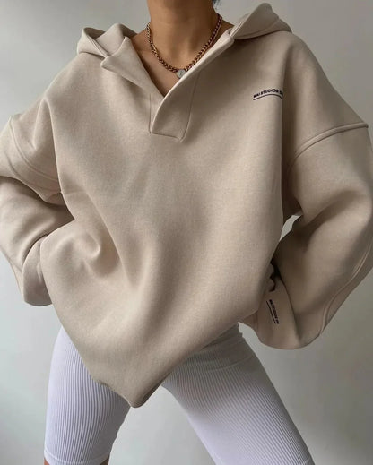 Ottilie Women's Oversized Sweater - styled view
