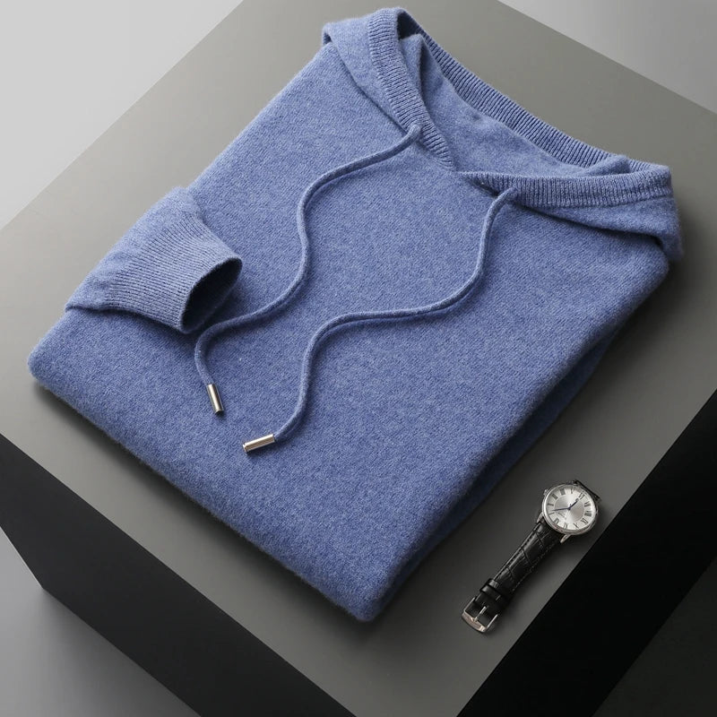 Ambrose Men's Hoodie - fabric and finish detail