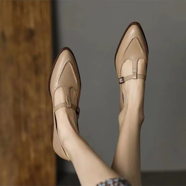 Darcy Women's Flats - fabric and finish detail