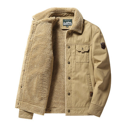 Lachlan Men's Jacket - fabric and finish detail