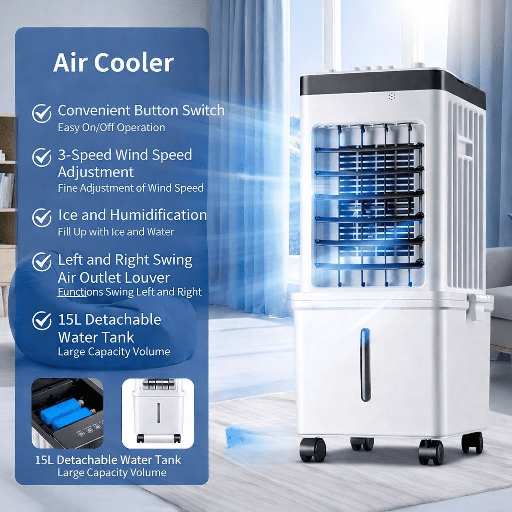 Haven Portable Air Conditioner - close-up detail