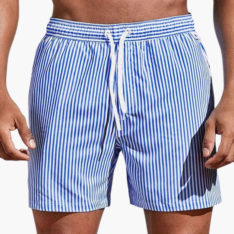 Ellis Men's Shorts | Grey, Blue
