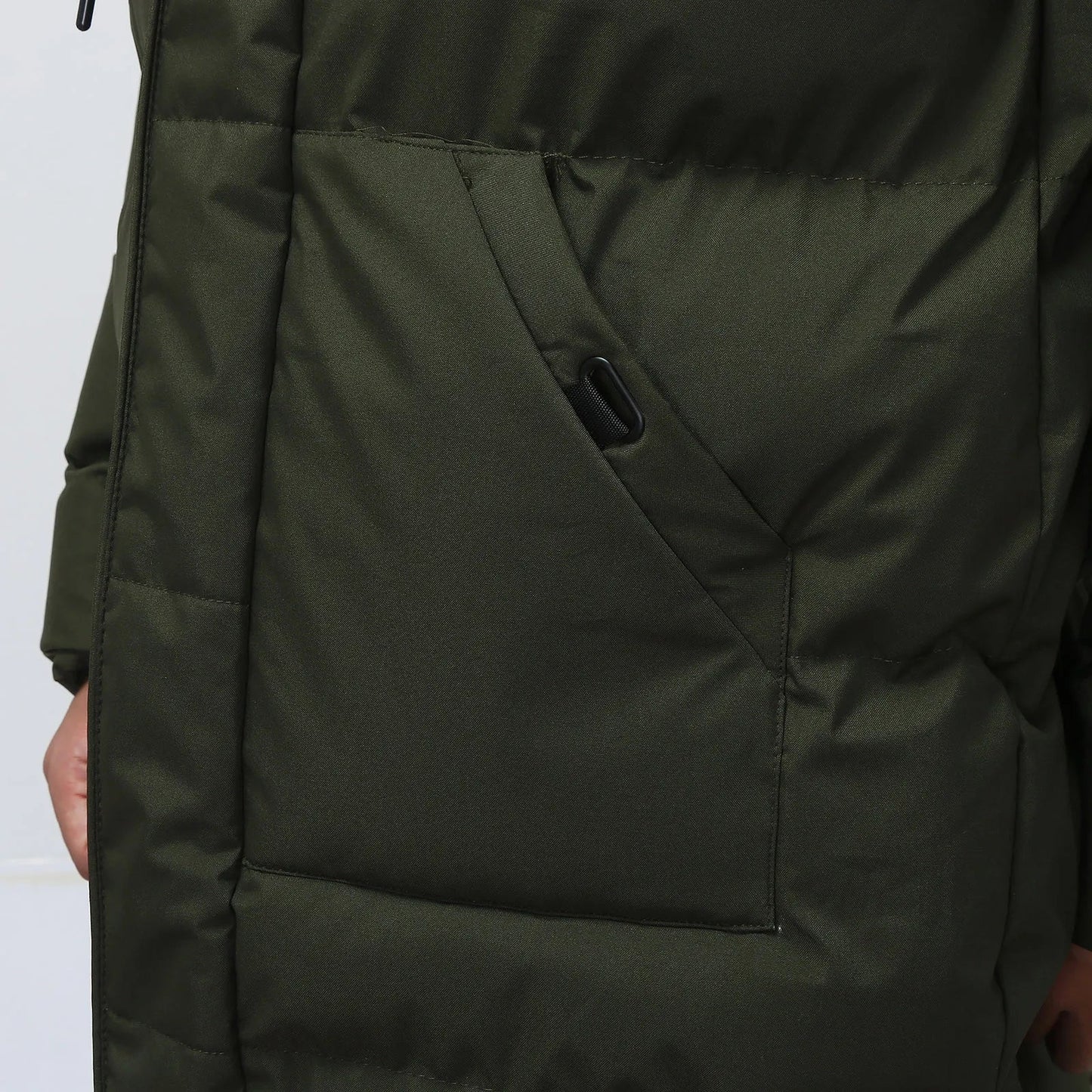 Percy Men's Puffer Jacket - close-up detail