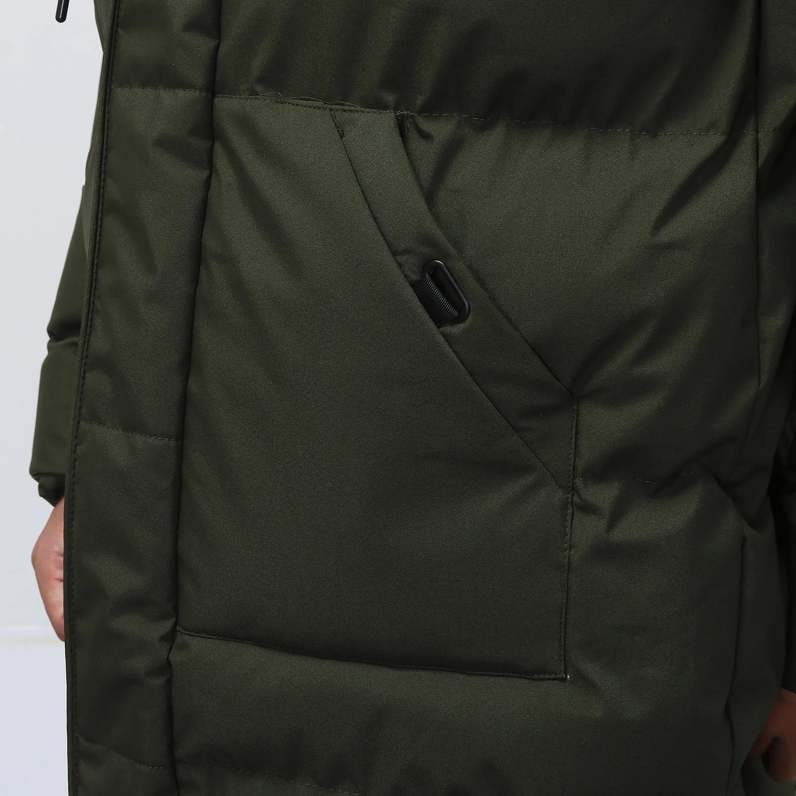 Percy Men's Puffer Jacket - close-up detail