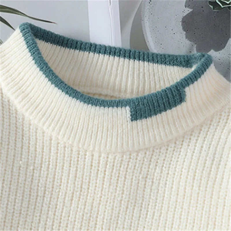 Caleb Men's Sweater - fabric and finish detail