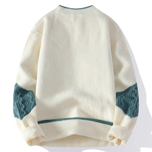 Caleb Men's Sweater - styled view