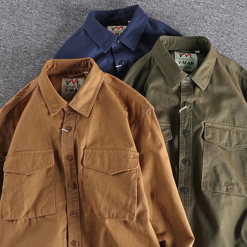 Ulric Men's Shirt - full-length view