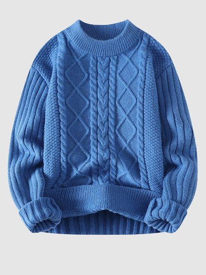 Kester Men's Cable Knit Sweater - front view