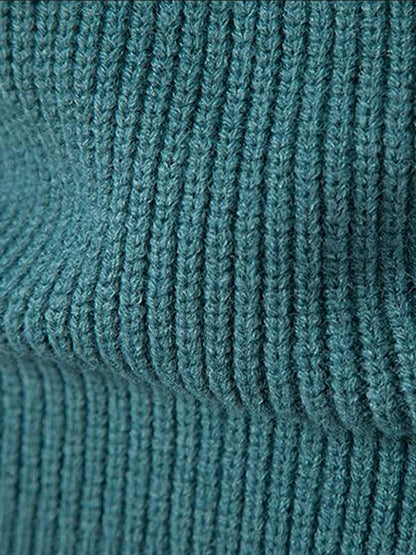 Bruno Men's Sweater - fabric and finish detail