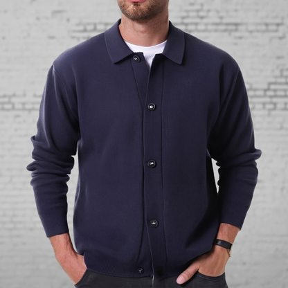 Cormac Men's Cardigan - front view