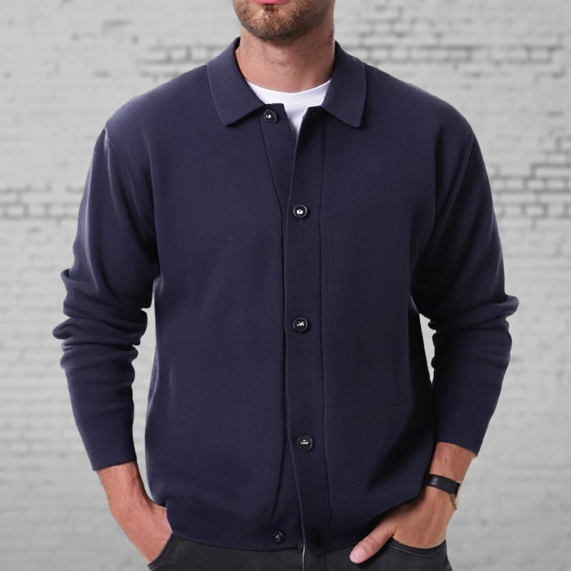 Cormac Men's Cardigan | Pocket, Button